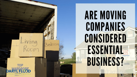 Are Moving Companies Considered Essential Business?