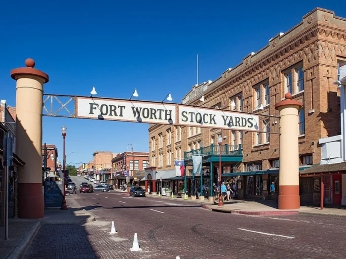 Fort Worth Stock Yards Entrance