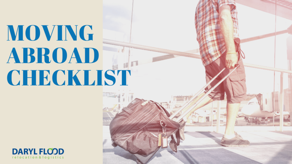 checklist moving abroad
