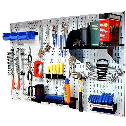 Pegboard Walls for Tools